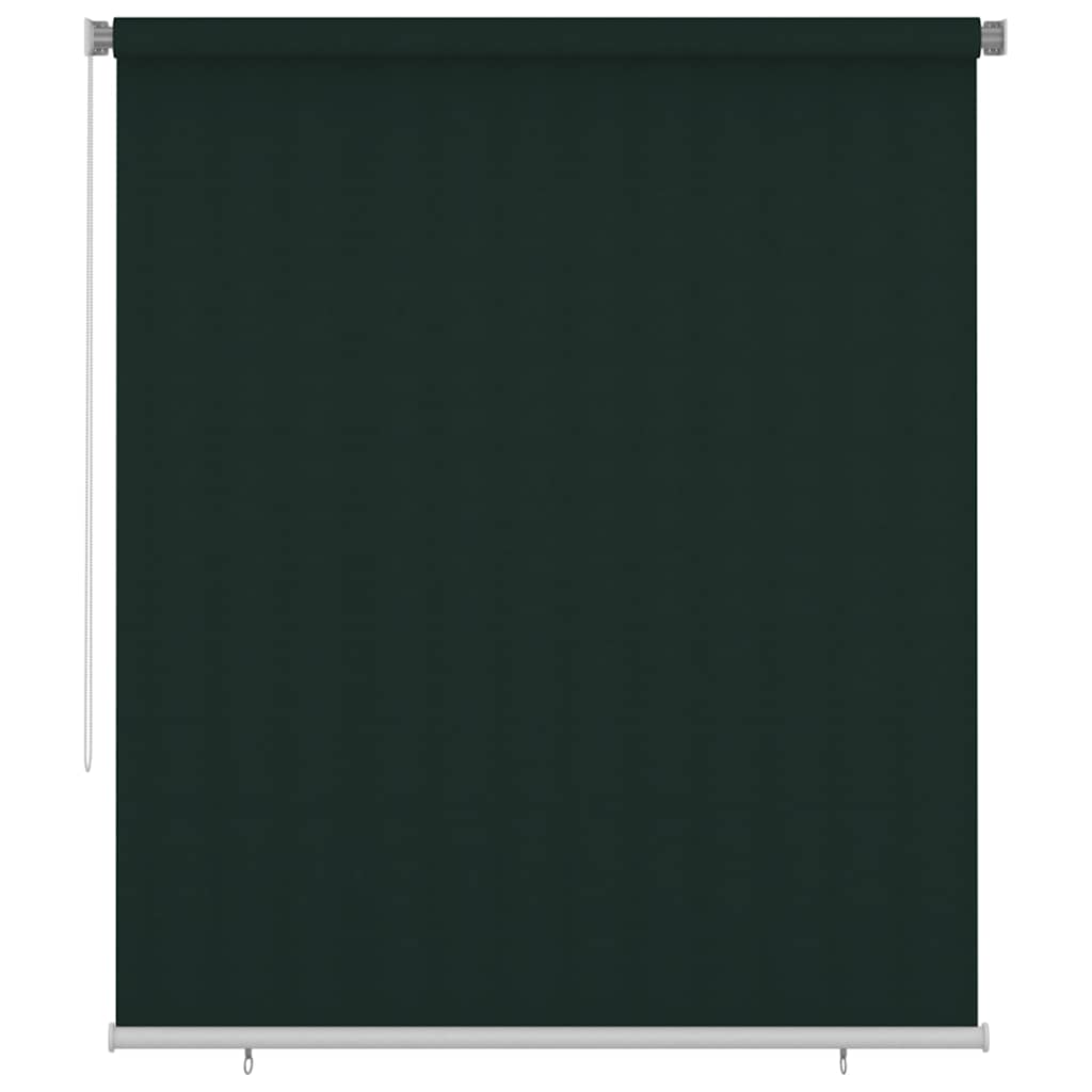 Außenrollo 200x230 cm Dunkelgrün HDPE