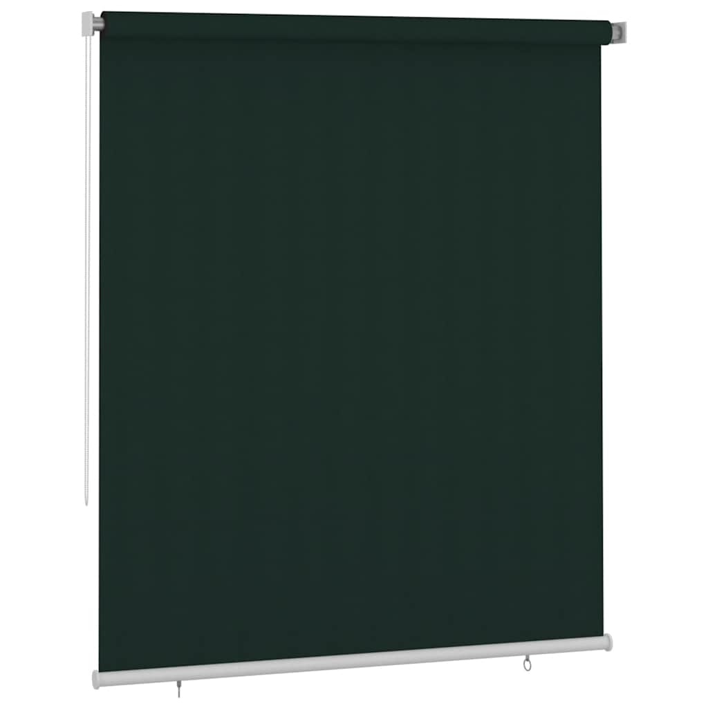 Außenrollo 200x230 cm Dunkelgrün HDPE