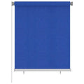 Außenrollo 120x140 cm Blau HDPE