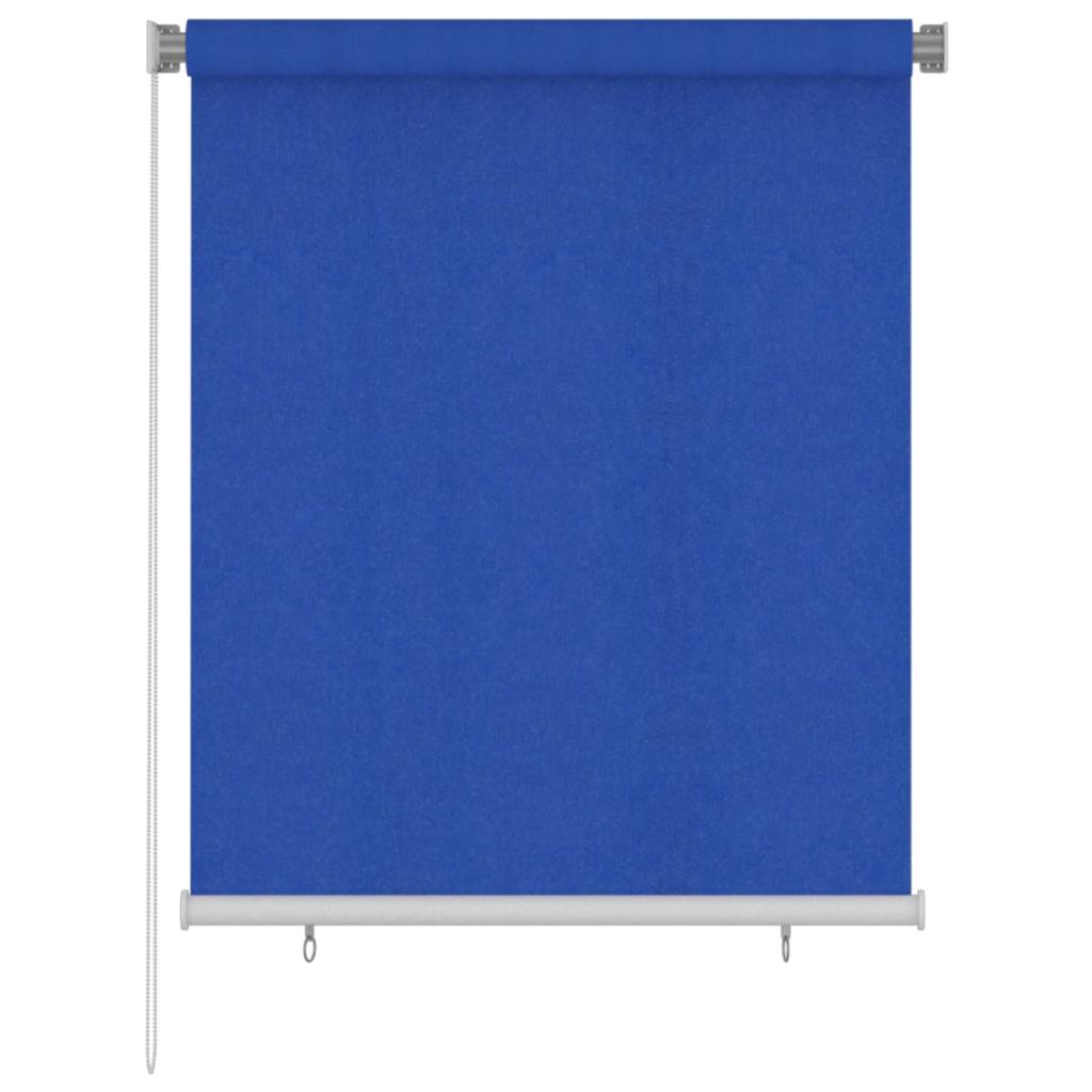 Außenrollo 120x140 cm Blau HDPE