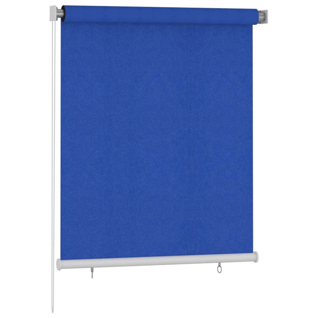 Außenrollo 120x140 cm Blau HDPE