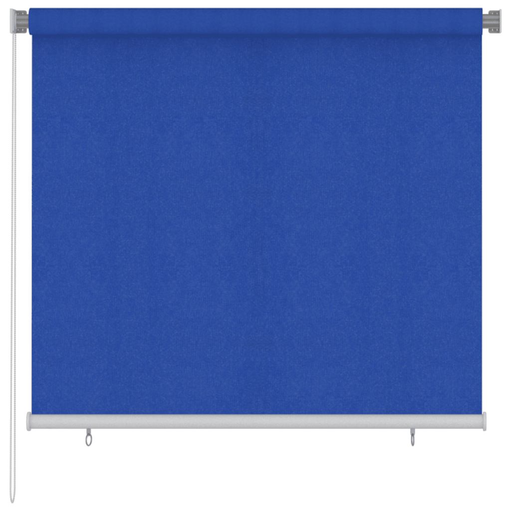 Außenrollo 160x140 cm Blau HDPE