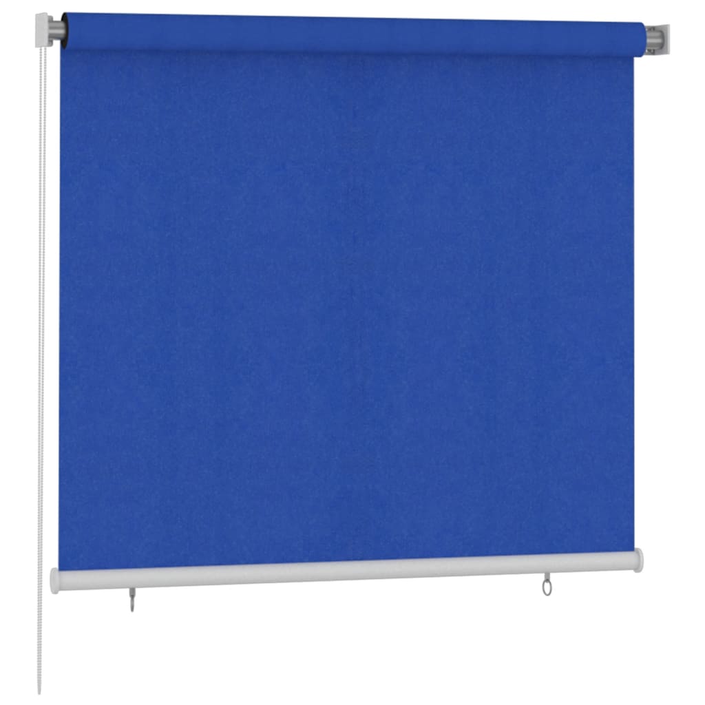 Außenrollo 160x140 cm Blau HDPE