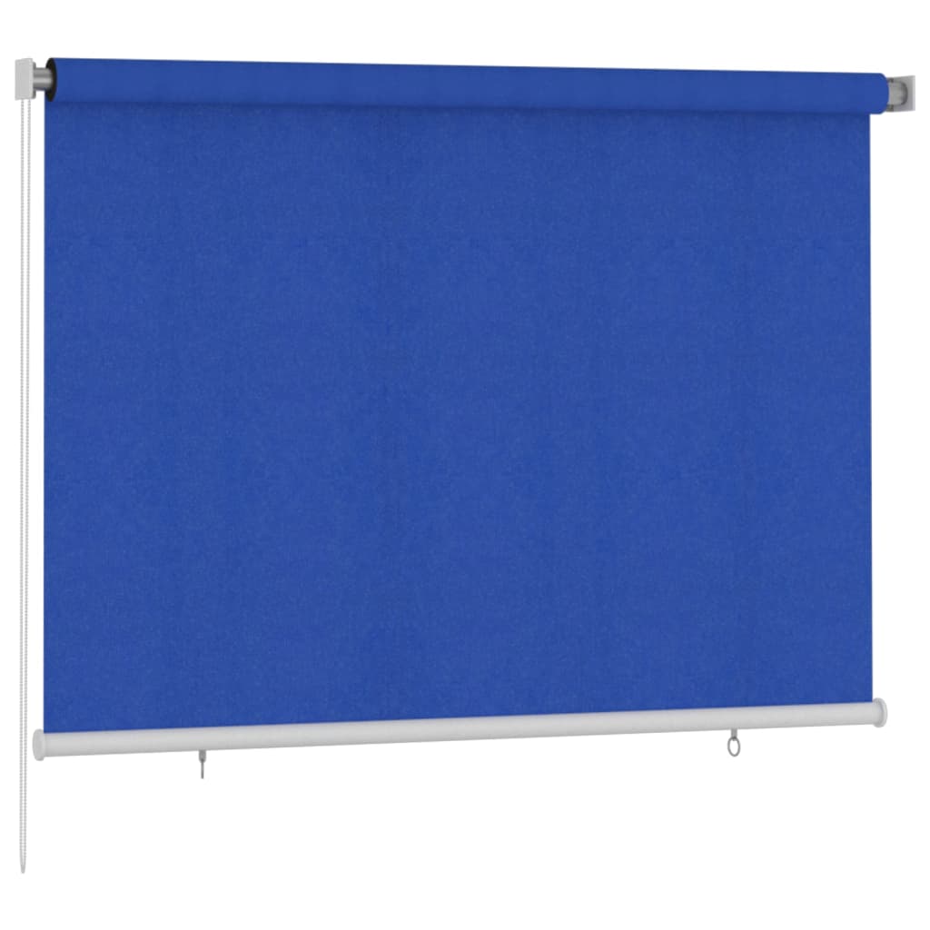 Außenrollo 200x140 cm Blau HDPE