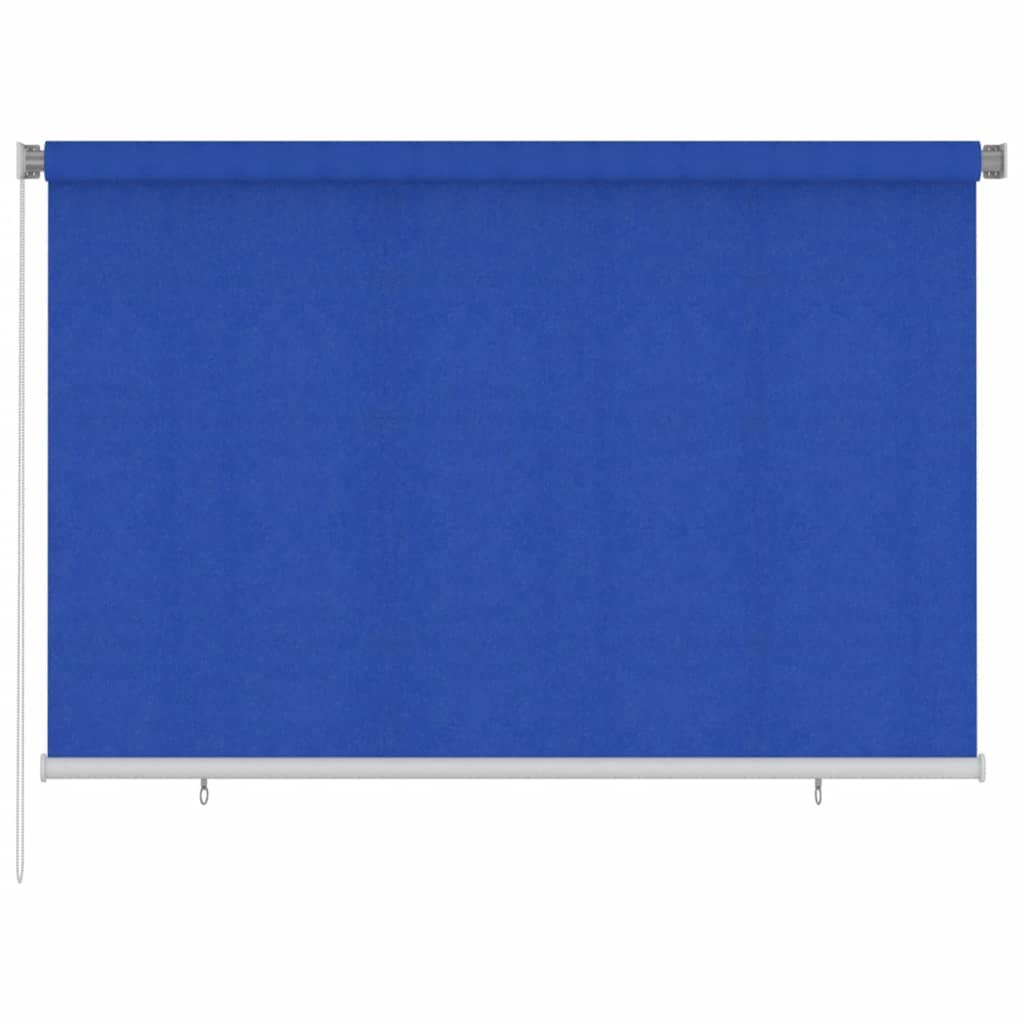 Außenrollo 220x140 cm Blau HDPE
