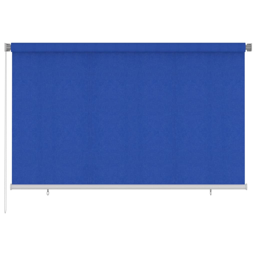 Außenrollo 240x140 cm Blau HDPE