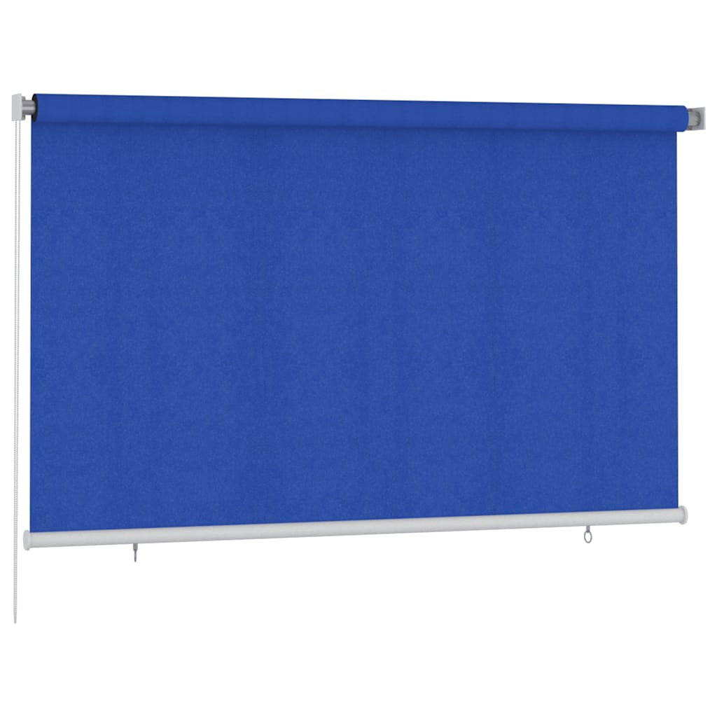 Außenrollo 240x140 cm Blau HDPE