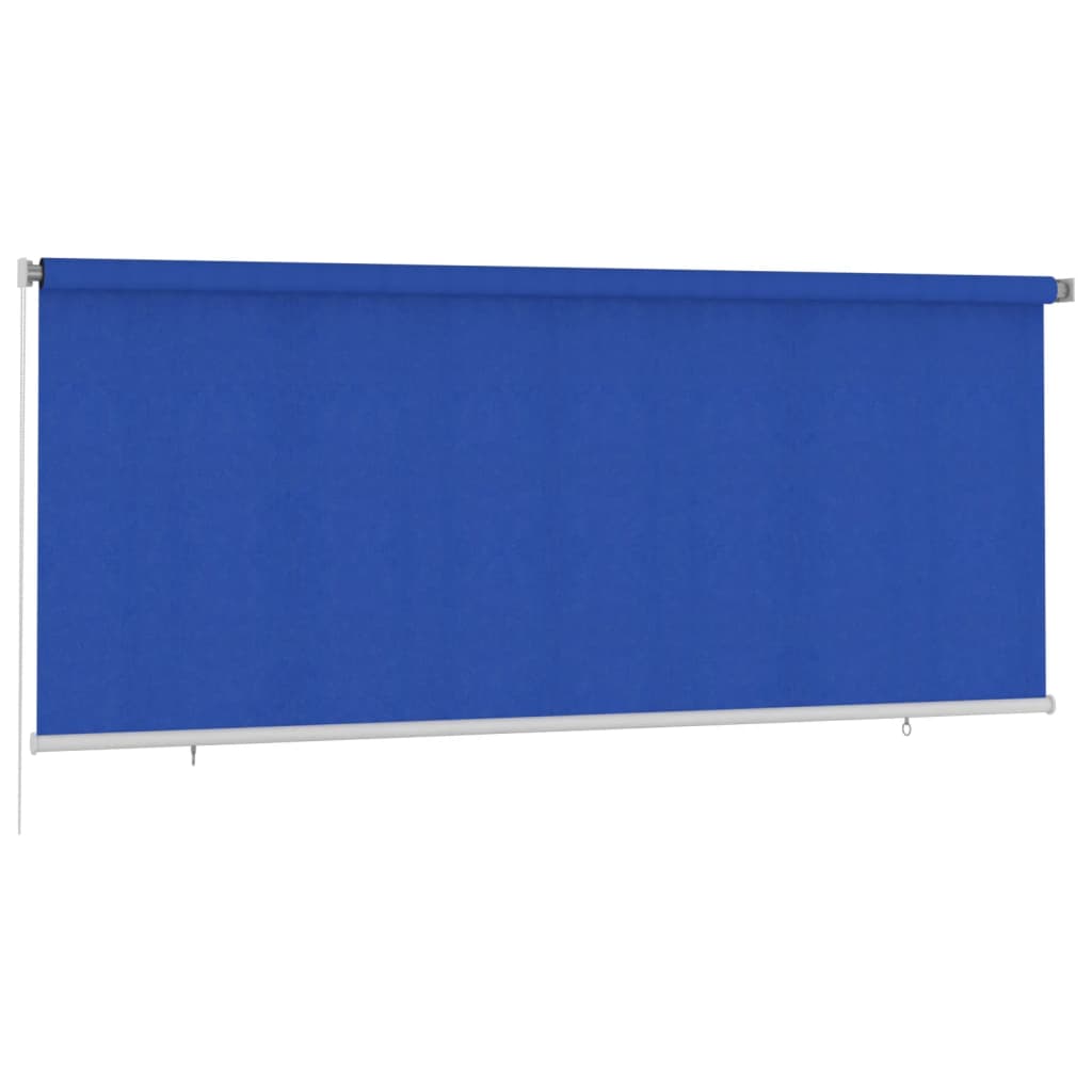 Außenrollo 350x140 cm Blau HDPE