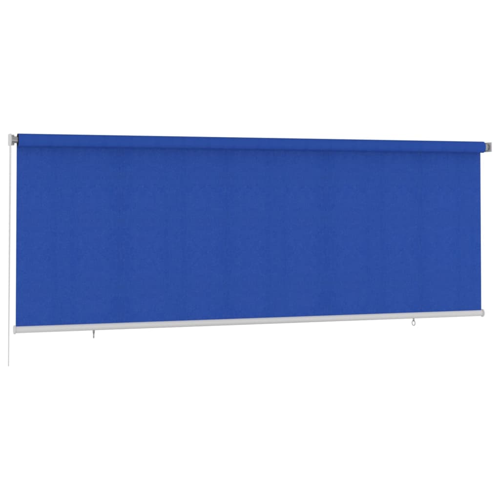 Außenrollo 400x140 cm Blau HDPE