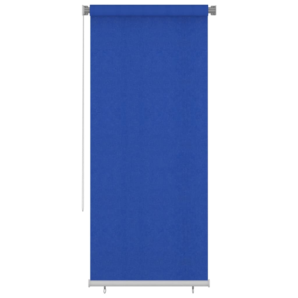 Außenrollo 100x230 cm Blau HDPE