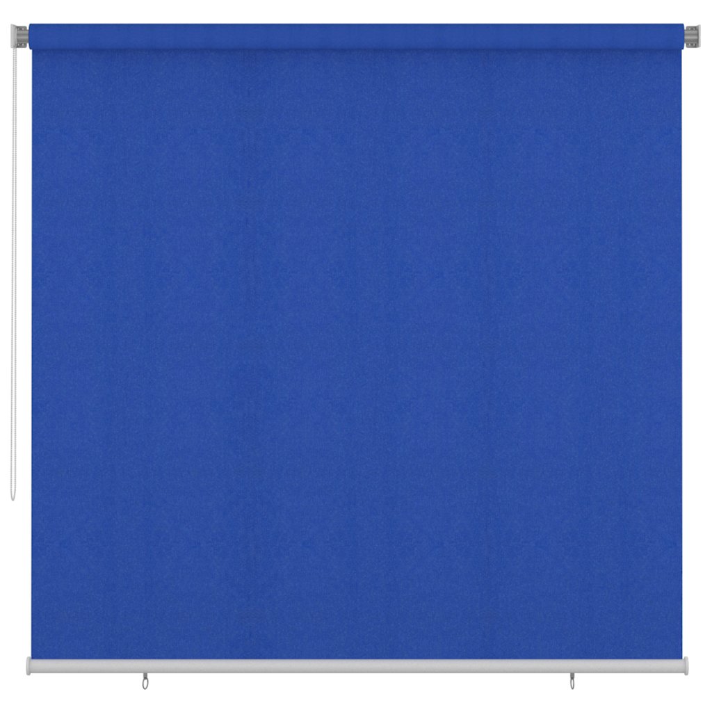 Außenrollo 240x230 cm Blau HDPE