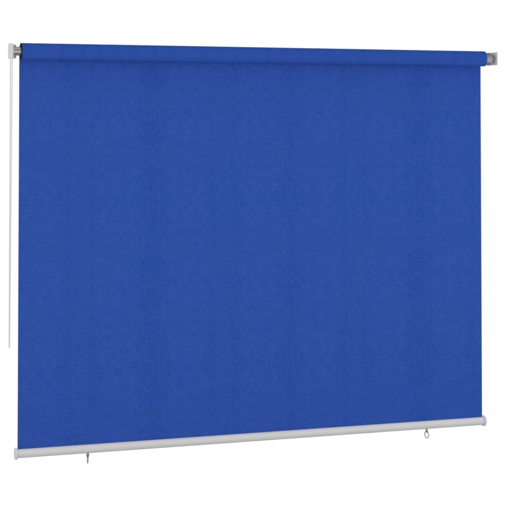 Außenrollo 300x230 cm Blau HDPE
