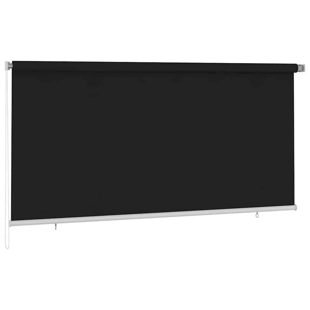 Außenrollo 300x140 cm Schwarz
