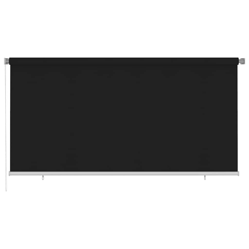 Außenrollo 300x140 cm Schwarz