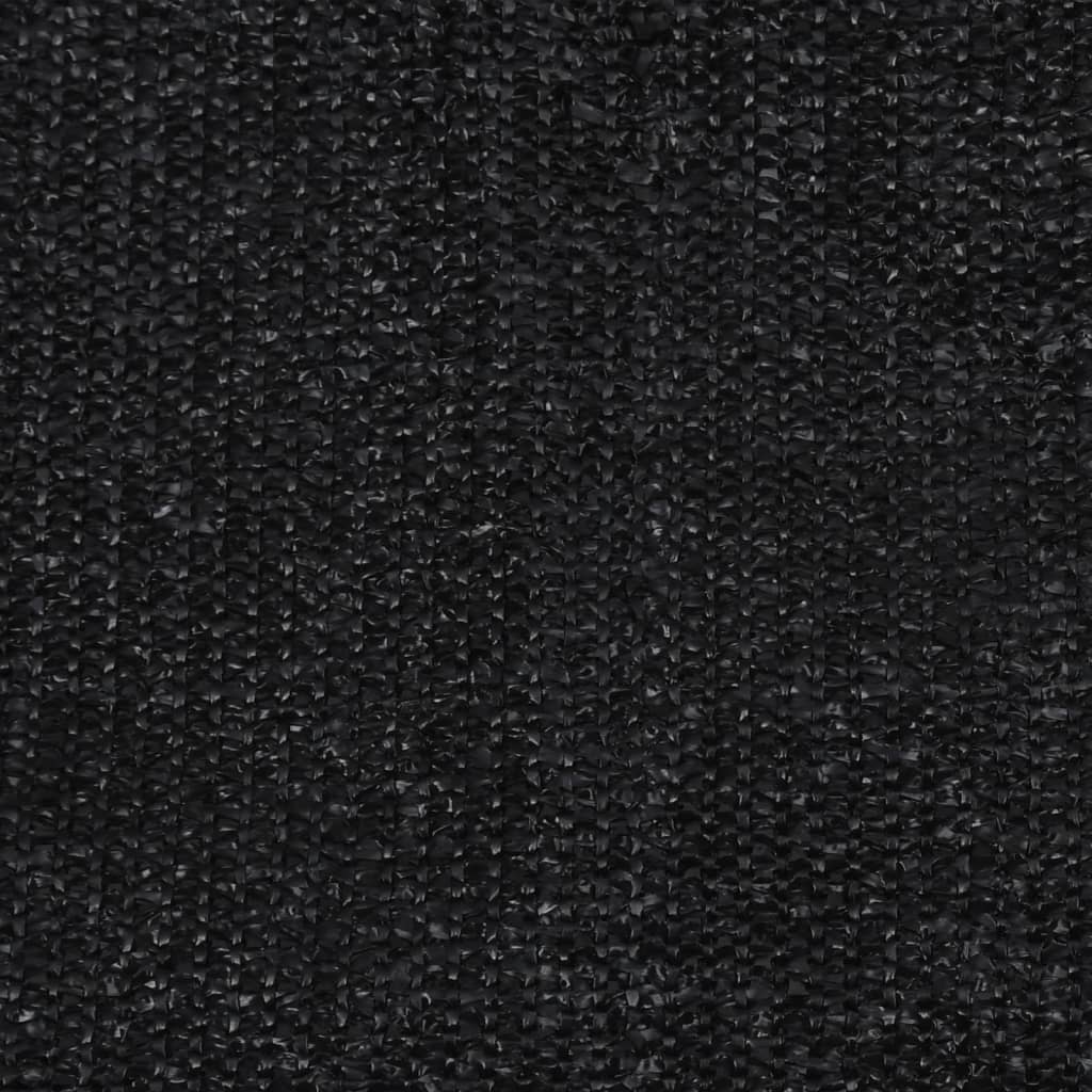 Außenrollo 60x230 cm Schwarz HDPE
