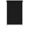 Außenrollo 160x230 cm Schwarz