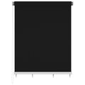 Außenrollo 200x230 cm Schwarz