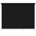 Außenrollo 400x230 cm Schwarz