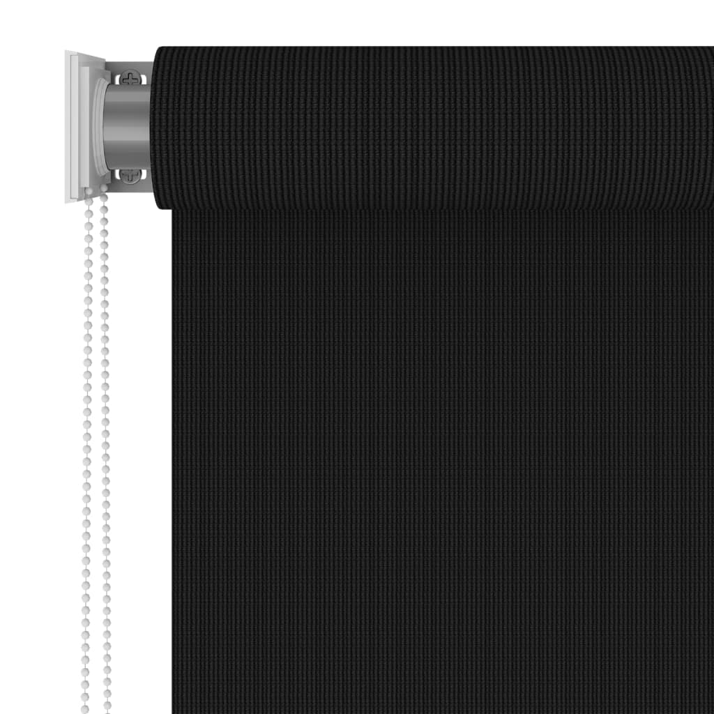 Außenrollo 400x230 cm Schwarz
