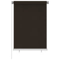 Außenrollo 100x140 cm Braun HDPE