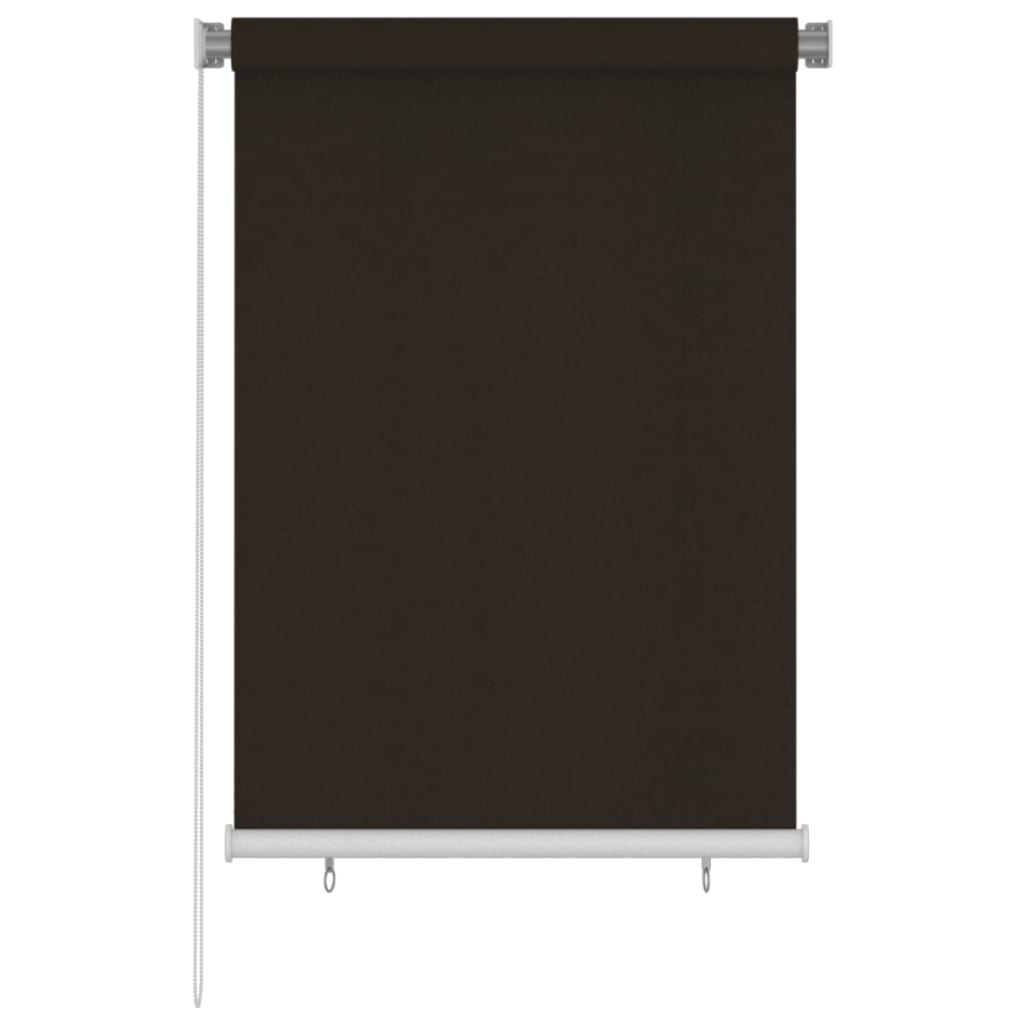 Außenrollo 100x140 cm Braun HDPE