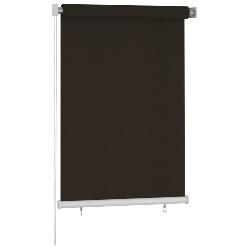 Außenrollo 100x140 cm Braun HDPE
