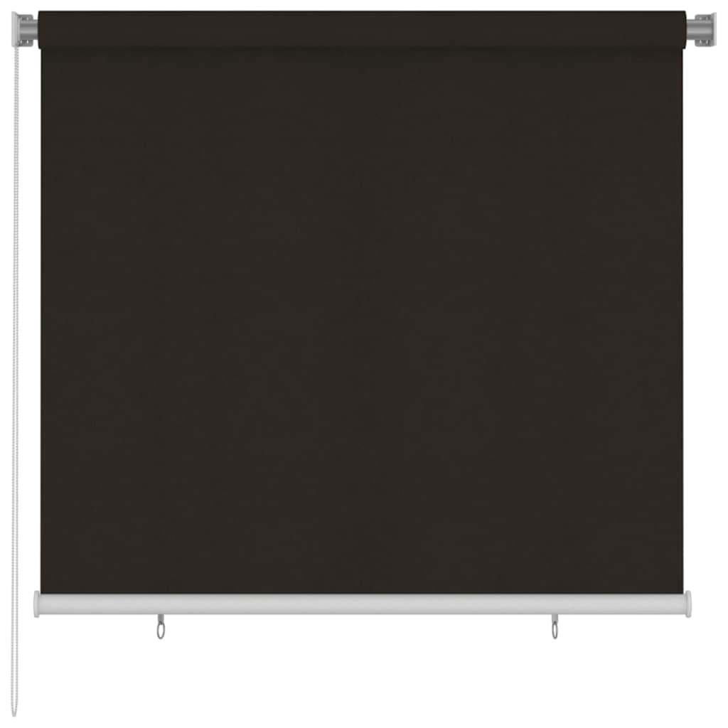 Außenrollo 160x140 cm Braun HDPE