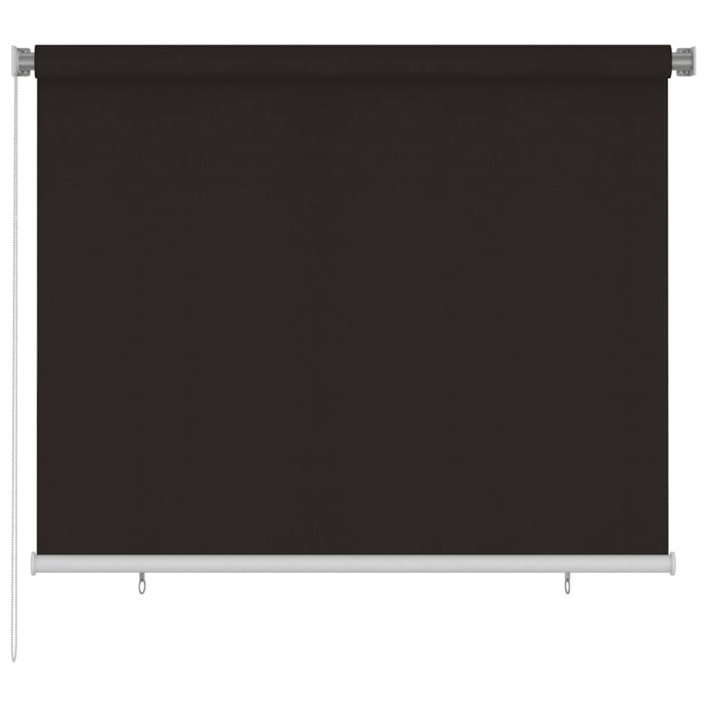 Außenrollo 180x140 cm Braun HDPE