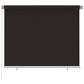 Außenrollo 180x140 cm Braun HDPE
