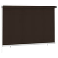 Außenrollo 220x140 cm Braun