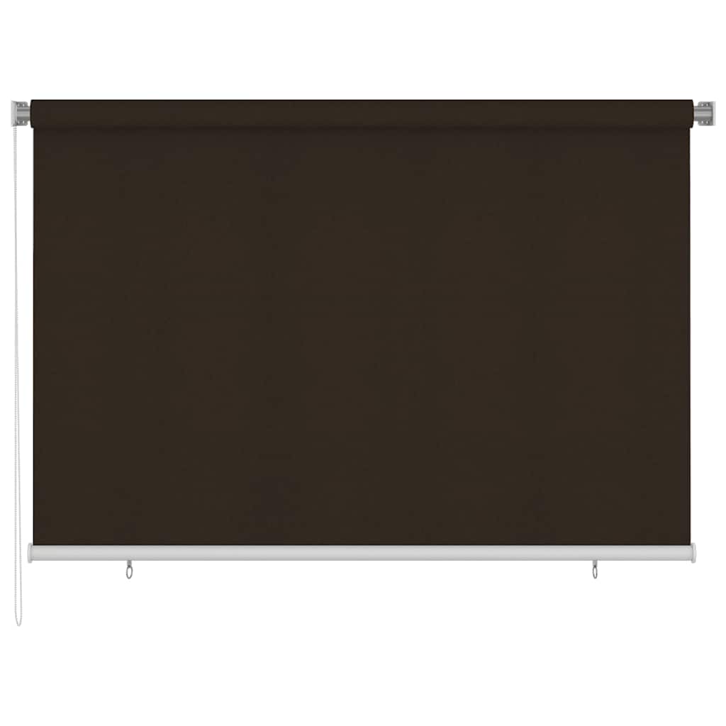 Außenrollo 220x140 cm Braun