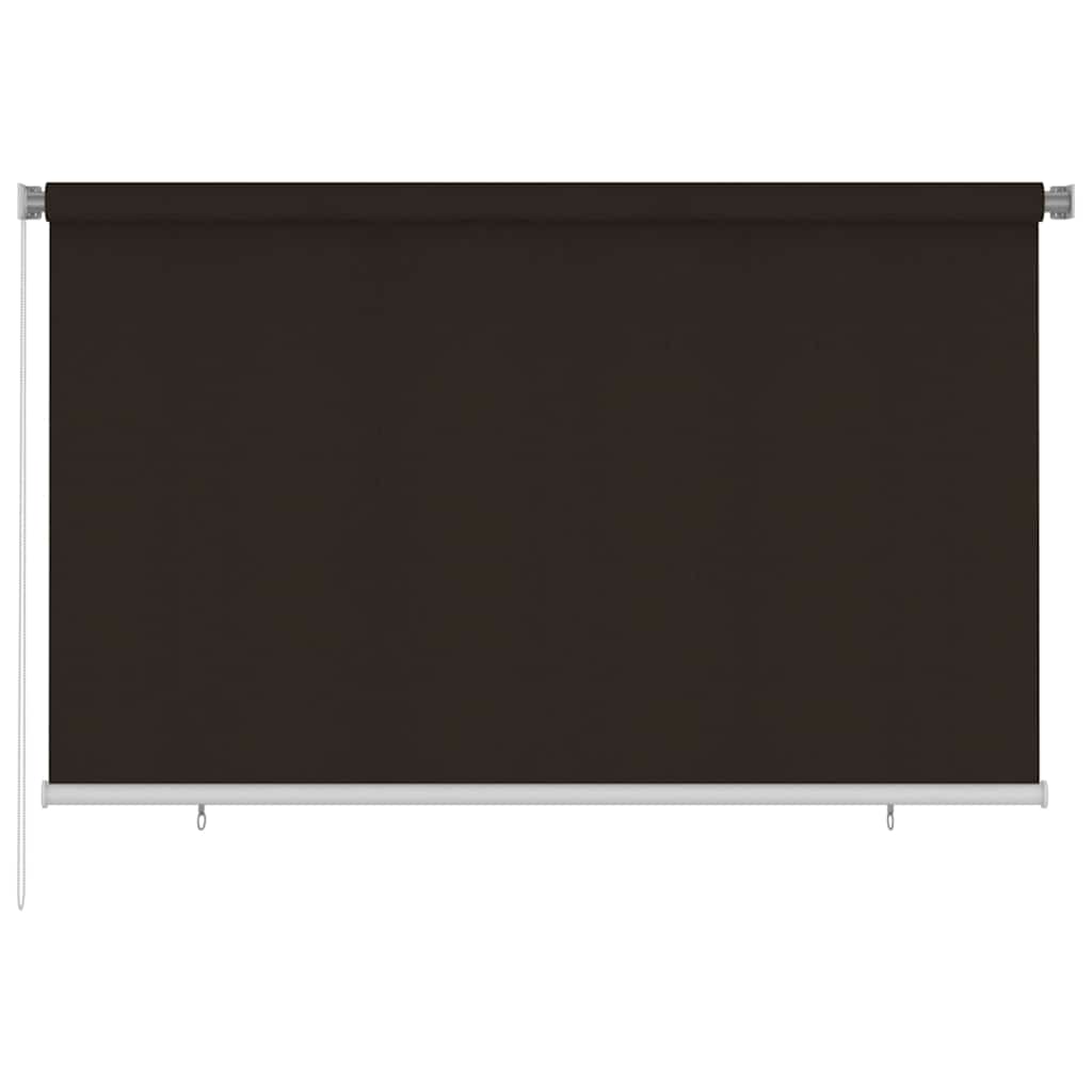 Außenrollo 240x140 cm Braun HDPE