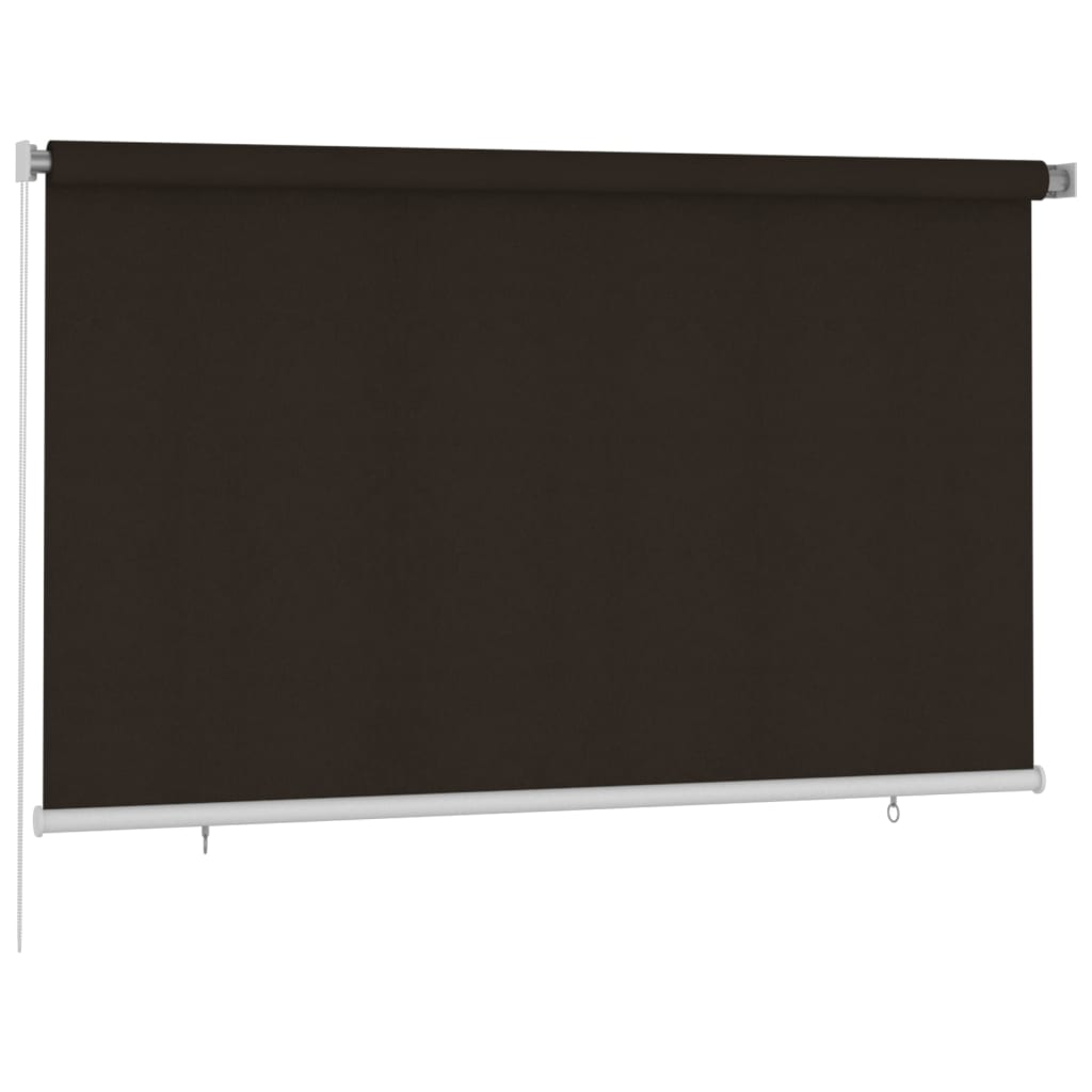 Außenrollo 240x140 cm Braun HDPE