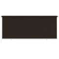 Außenrollo 350x140 cm Braun HDPE