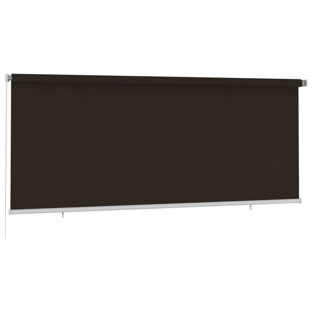 Außenrollo 350x140 cm Braun HDPE