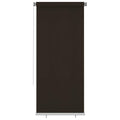 Außenrollo 100x230 cm Braun HDPE