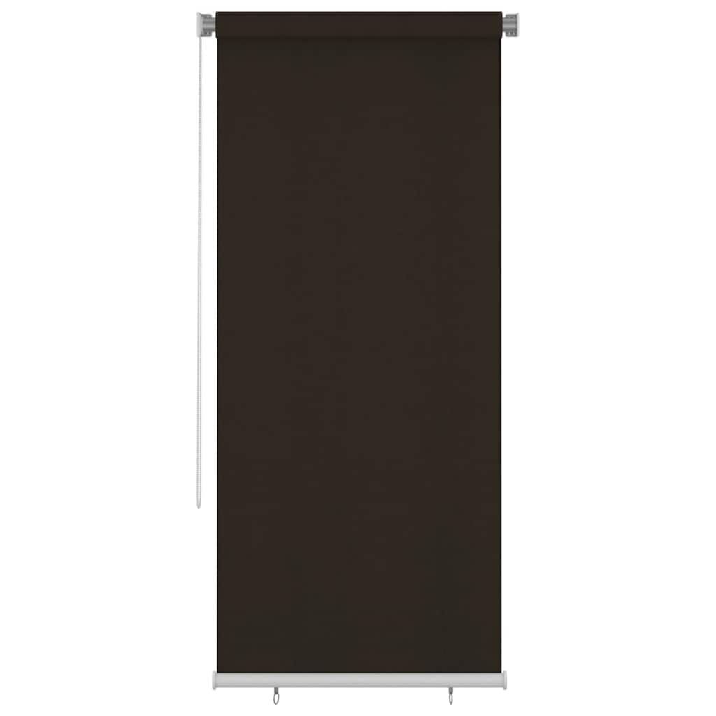 Außenrollo 100x230 cm Braun HDPE