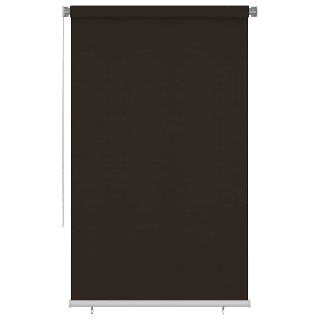 Außenrollo 140x230 cm Braun HDPE