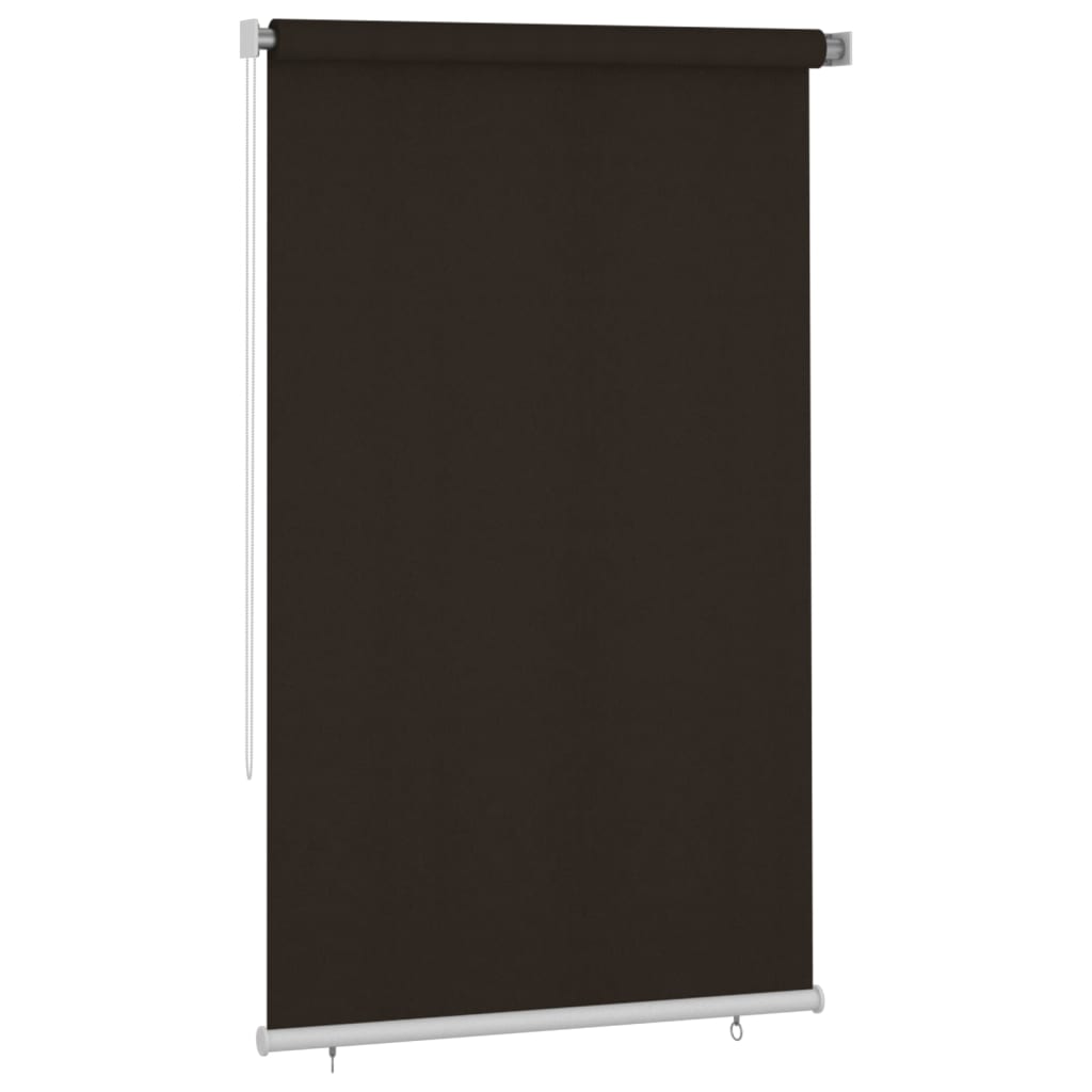 Außenrollo 140x230 cm Braun HDPE