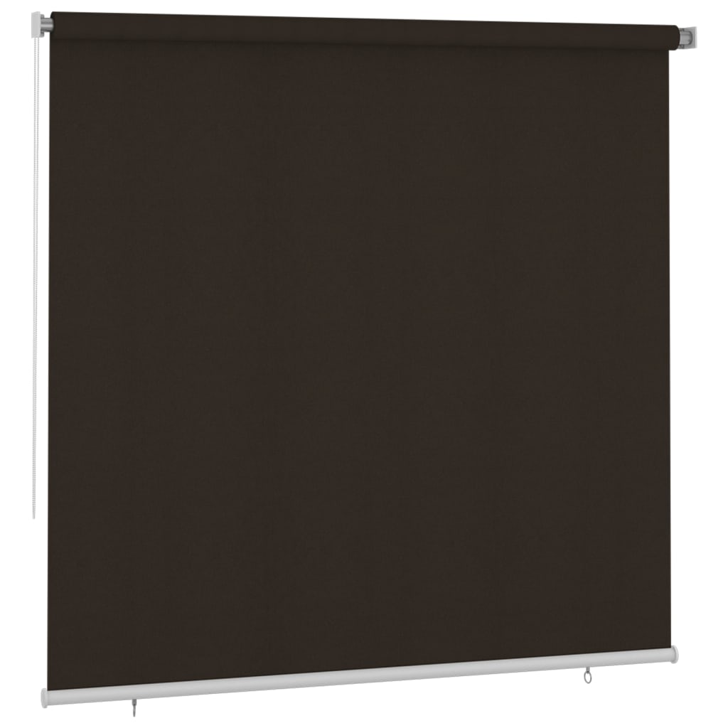 Außenrollo 240x230 cm Braun