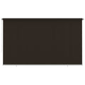 Außenrollo 400x230 cm Braun HDPE