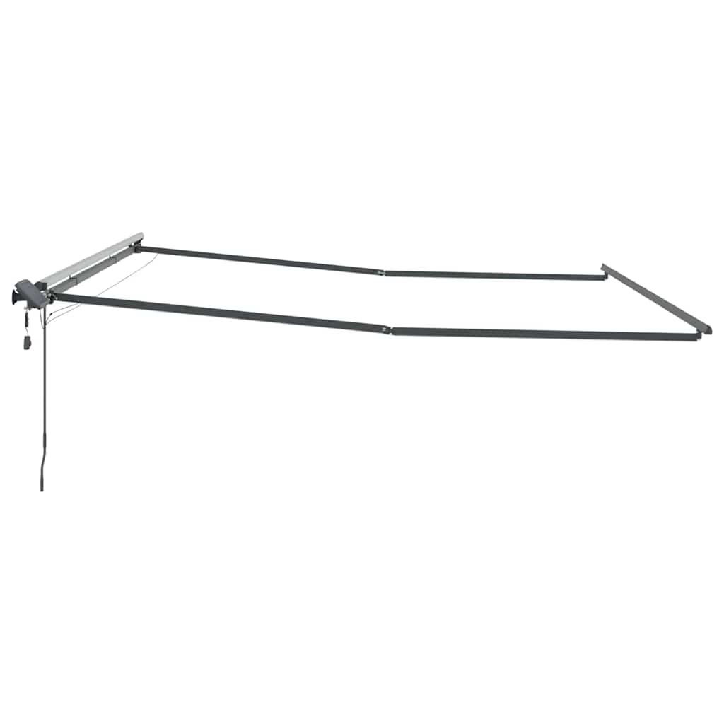 Markisenrahmen Anthrazit 400 x 350 cm Aluminium