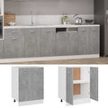 Unterschrank Lyon Betongrau 60x46x81,5 cm Holzwerkstoff