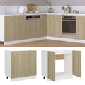 Spülenunterschrank Sonoma-Eiche 80x46x81,5 cm Holzwerkstoff