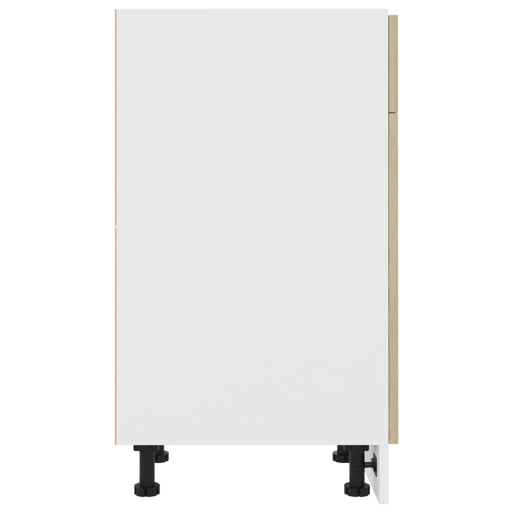 Schubunterschrank Lyon Sonoma-Eiche 50x46x81,5 cm Holzwerkstoff