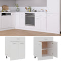 Schubunterschrank Lyon Weiß 60x46x81,5 cm Holzwerkstoff
