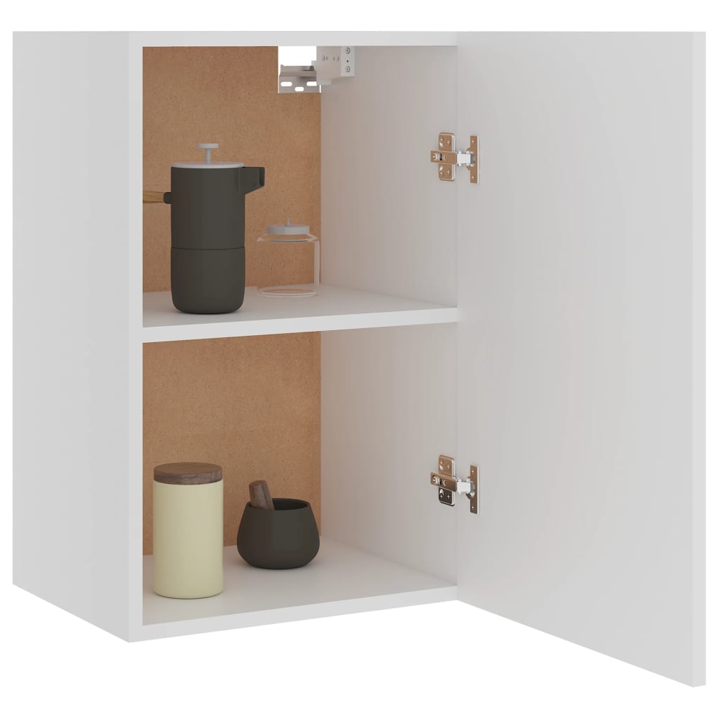 Hängeschrank Lyon Weiß 39,5x31x60 cm Holzwerkstoff