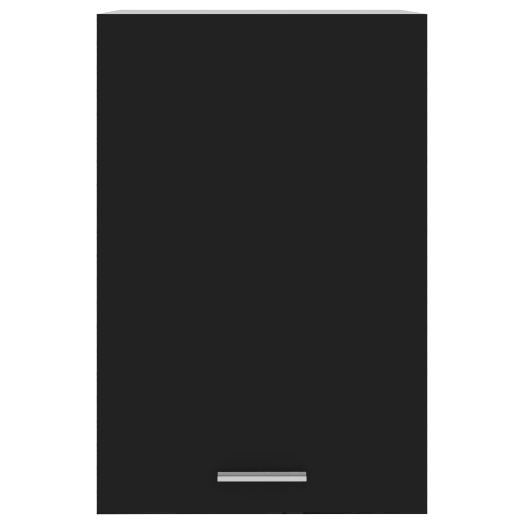 Hängeschrank Lyon Schwarz 39,5x31x60 cm Holzwerkstoff