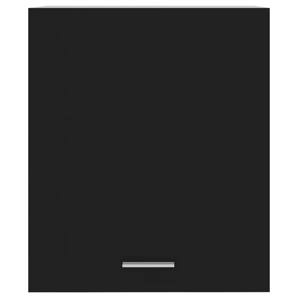 Hängeschrank Lyon Schwarz 50x31x60 cm Holzwerkstoff