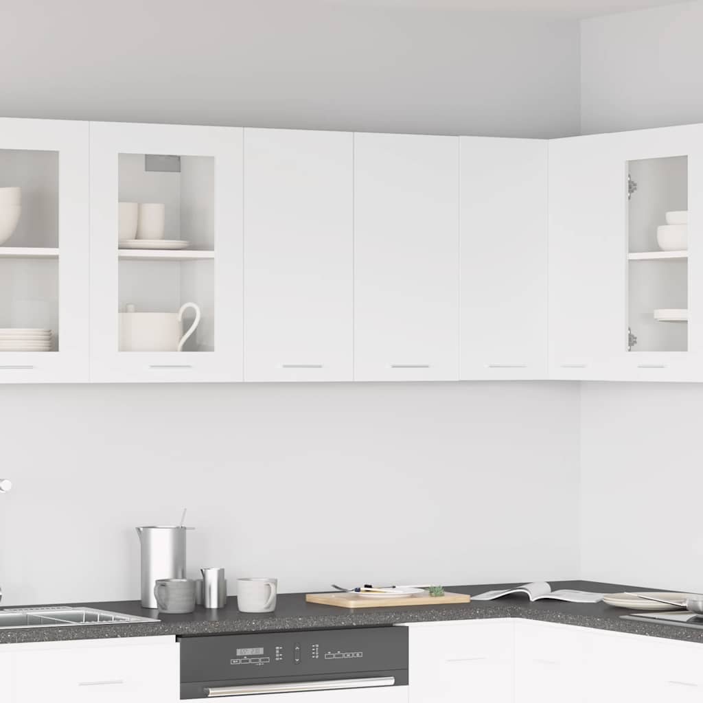Hängeschrank Lyon Weiß 60x31x60 cm Holzwerkstoff